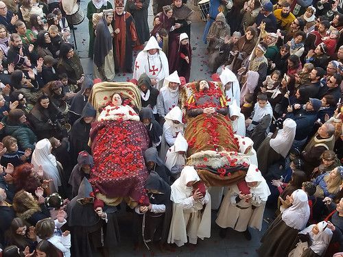 La trágica historia de los Amantes de Teruel se convierte en alegre fiesta popular