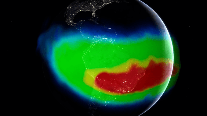 Hay una inmensa anomalía en el campo magnético terrestre (y la NASA todavía no sabe muy bien qué es)
