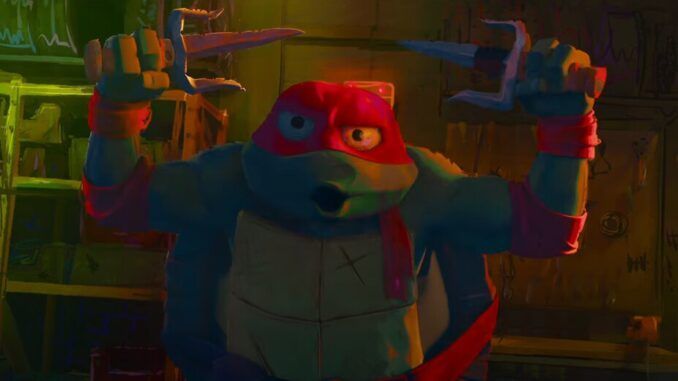 La sombra de ‘Spider-Man: Un nuevo universo’ es alargada, y el trailer de ‘Ninja Turtles: Caos mutante’ es la prueba