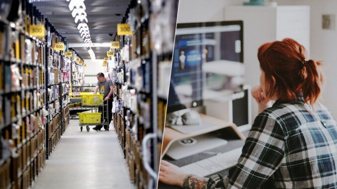 El teletrabajo se lo paga cada empleado: Amazon no tendrá que costeárselo a 7.000 trabajadores en EEUU