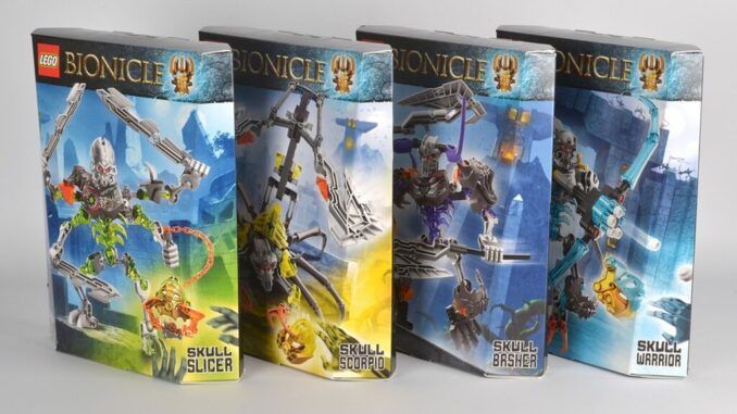 LEGO estuvo una vez al borde de la bancarrota. Aunque parezca mentira, le salvaron los Bionicles