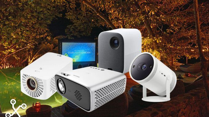 Cinco proyectores para montar nuestro propio cine en casa en la terraza o jardín: llega el momento de ver películas al aire libre