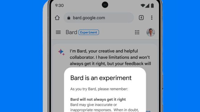 Google abre la lista de espera de Bard, su IA: se puede probar desde hoy aunque sólo en algunos países