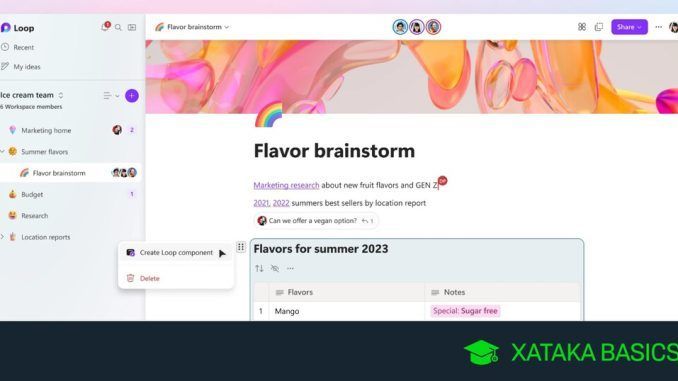Microsoft Loop: qué es, qué puedes hacer con él y cómo probarlo