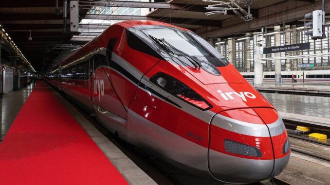 Una nueva amenaza para Renfe: Iryo comenzará a operar en Málaga, Sevilla y Córdoba el 31 de marzo