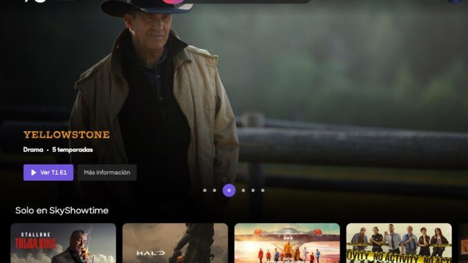 SkyShowtime, primeras impresiones: una plataforma funcional y un catálogo sólido, pero no arrollador