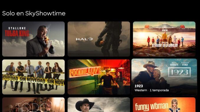 Es normal que SkyShowtime resulte barato frente a Netflix. La cuestión es si sólo con eso le vale para competir