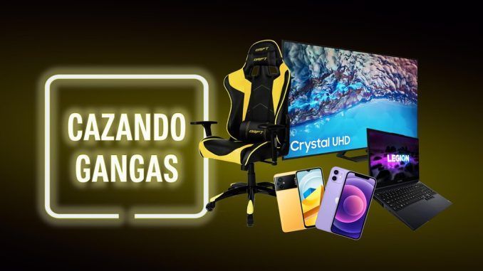 Los mejores precios de la semana en smart TVs, teléfonos, portátiles, consolas o freidoras de aire los tienes aquí: Cazando Gangas