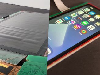 Esta pantalla OLED integra botones y un teclado. Un futuro que combina lo táctil y lo físico es posible