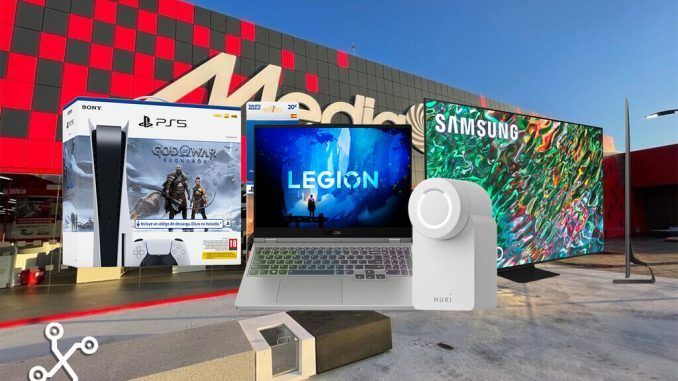 Red Sunday en MediaMarkt previo al Día de la Madre: descuentazos en smart TVs, ordenadores gaming, cerraduras y hasta en PS5