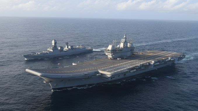 India le muestra al mundo su poder militar: así es su nuevo (y enorme) portaviones INS Vikrant