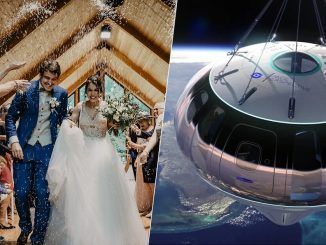 Era cuestión de tiempo que alguien quisiera casarse en el espacio. Ya hay una empresa que lo ofrece