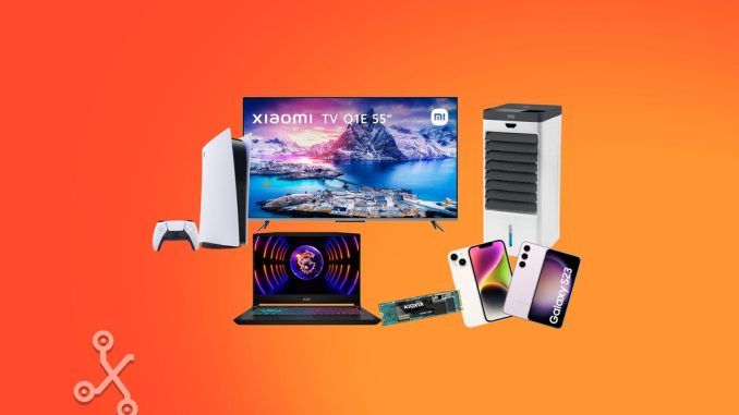 Smart TVs, consolas, portátiles, teléfonos y más: las mejores ofertas flash de los Días Naranjas en PcComponentes