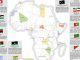 África está llena de estados declarados independientes pero no reconocidos. Este mapa los recopila