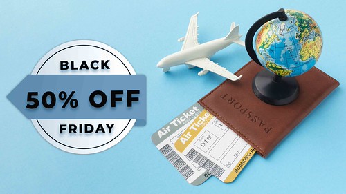 Los precios de los billetes de avión estarán de media un 14% más baratos en el Black Friday de 2025, según Jetcost